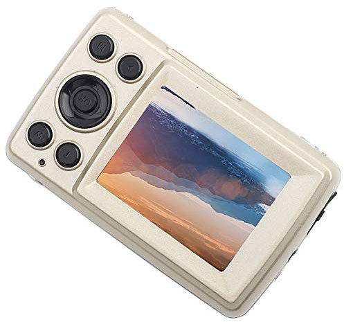 Appareil Photo numérique appareil photo Petit Appareil Photo avec Zoom 16X, Portable et léger, Robuste et pour Les Voyages à Domicile(Or) Appareils photo numériques tout-en-un