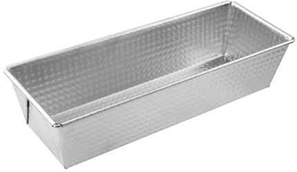 Zenker 6813 Moule à cake en acier étamé, Moule à gâteau rectangle en fer blanc, Argenté, Acier étamé, 25cm