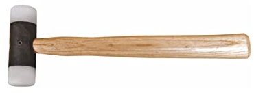 Maza nylon d44 mm | Martillo tipo mazo de nylon con mango de madera