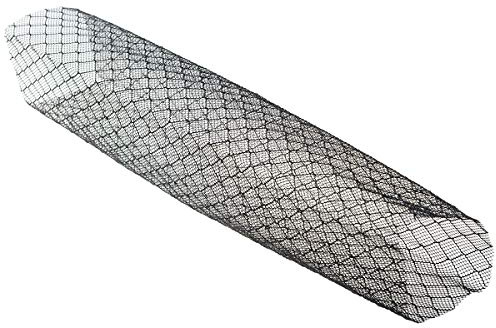 HaGa Housse de protection pour arbre de 21 g/m² - Longueur : 5 m - Largeur des mailles : 3 mm - Diamètre : 150 mm - Grille de protection résistante - Protection contre les morsures pour tronc d'arbre