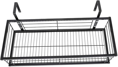 Kisangel 1stück Hängender Blumenpott-ständer Aus Robustem Für Balkone Praktische Dekoration Mit Platz Für Bonsai Und Orchideen Geeignet Für Geländer Und Gärten