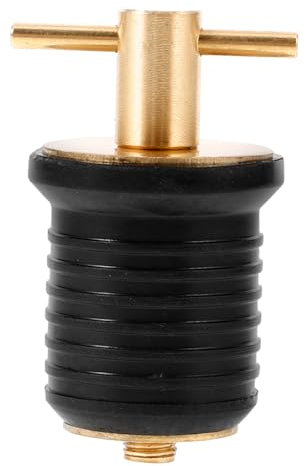 VANZACK Drain Stopper Kupfer Abflussstopfen Mit Für Boote Kajaks Und Yachten Einfache Installation Und Zubehör Für Bootsbedarf