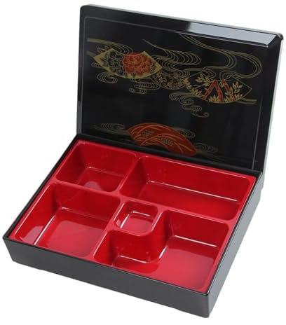 XINCXIN Bento Box Lunch Box Adults,Bento Sushi Box,Japanese Bento Box, Lunch Bento Box, Snack Serving Tray,Japanese Sushi Tray Traditional Bento Box for
