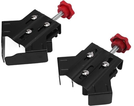 2Pcs Right Angle Corner Clamps, Multipurpose Woodworking 90 Degree Corner Clamps, Right Angle Clamp 90° Holder Fixer Tools (Open & Closed Type)