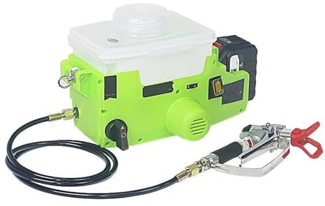 VNSMM Pistole per verniciatura Mini Pistola Spruzzo Zaino Portatile airless spruzzatore Batteria al Litio Professionale ad Alta Tensione Macchina spruzzatore di Vernice airless(1 Battery)
