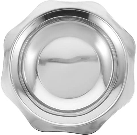 GRIRIW Cacerola De Acero Inoxidable Para Hot Pot Para Cocinas Casa y Restaurantes Diseño De Fondo Calentamiento Rápido y Uniforme Para Reuniones y Comidas