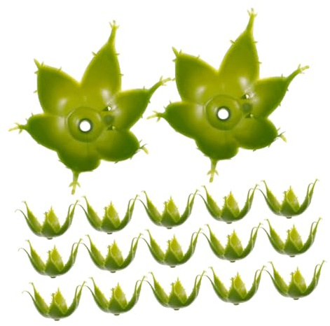 FONDOTIN Supports en Plastique pour Bouquets de Roses 60 Pcs, Accessoires DIY pour Décoration de Fleurs Artificielles, Calices Flexibles et Polyvalents pour Compositions et Décor Intérieur