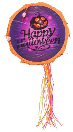 FUNOMOCYA Pinata Halloween per Giocattolo per Feste Compleanno e Halloween Decorazione Divertente e Intrattenimento