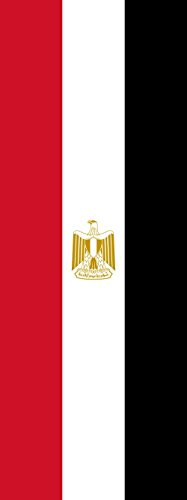 magFlags Drapeau Égypte | portrait flag | 6m² | 400x150cm