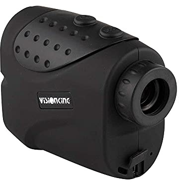 Visionking Range Finder 6 x 21 integrado USB Batería de litio recargable con telémetro láser de caza golf lluvia modo 1000 M nuevo (negro)