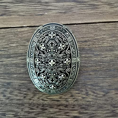 HCMA Legendry Nordic Viking Brooch for Women Sweden Scandinavian Viking Brosch Jewelry Talisman