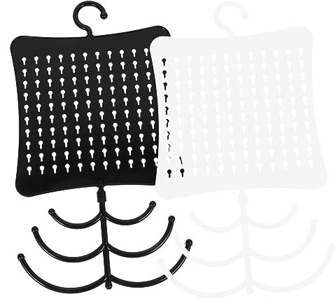 Zerodeko Kleiderbügel 2st Wandschmuck-aufhänger Großes Ablagefach Für Ohrringe Ohrringhalter Für Die Wand Schmuck Organizer Für Die Wand Kleiderständer Lagerregal Pp Halskette