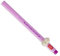 Legami - Gelschreiber mit dekorativem Tier - Lovely Friends, Bunny-Thema, nicht rollend, viola Tinte, entfernbares und wieder kombinierbares Tier, 0,5 mm Spitze