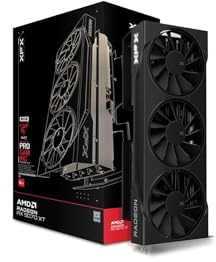 XFX Swift AMD Radeon RX 9070XT - Edición para Juegos de Triple Ventilador (16 GB de GDDR6 HDMI 3xDP, AMD RDNA™ 4 (RX-97TSWF3BA)