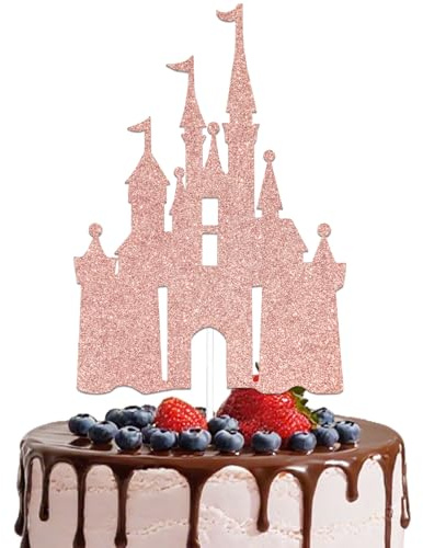 Castle Cake Topper Castle Birthday Decorations Princess Birthday Decorations