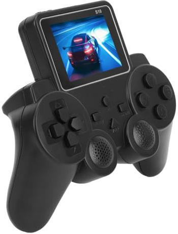 Handheld-Spielekonsole, Lange Akkulaufzeit und 3,0-Zoll-Bildschirm, Tragbare Gamepad-Konsole, für Gaming unterwegs Reisende und Outdoor-Aktivitäten