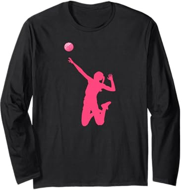 Volleyball Fan Beachvolleyball Outfit Langarmshirt