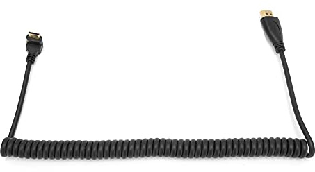 WOHPNLE Adattatore HDMI USB C ad alta velocità, cavo HDMI Plug and Play, connettore USB A a doppia funzione, cavo Thunderbolt dal design flessibile per uso in ufficio domestico