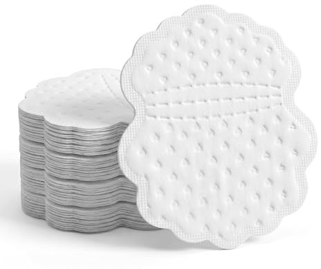 YaosFamily, Achselpads Damen & Herren Selbstklebend – Unsichtbare Schweißpads mit sicherem Halt, ultradünn & atmungsaktiv, Anti Schweiß Schutz für Kleidung, kein Verrutschen (40Stück)