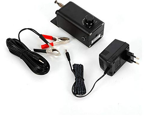 GrillMotor, 15W DC 3-12V BBQ Rotator Grillmotor Schwarz Grillspieß Drehspieß Rotisserie Getriebemotor für Outdoor Picknick Grills Werkzeug