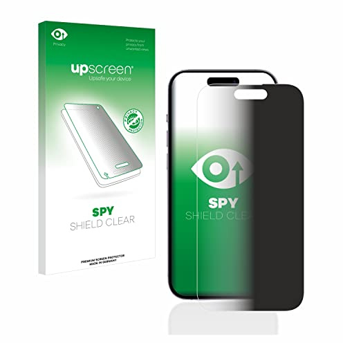 upscreen Blickschutzfolie für Apple iPhone 14 Pro | Anti-Spy Displayschutz Made in Germany Privacy Screen Protector Sichtschutz Blaulichtfilter Klare Folie