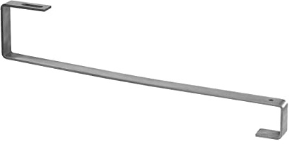 SUNEX® Dachhaken Photovoltaik Solarpanel S PV, einteilig, nicht verstellbar, Stärke 5 mm, Edelstahl 1.4016, PV Dachhalterung Ziegeldach, Solar Befestigung für Solarmodule und Montageschiene, 1 Stück
