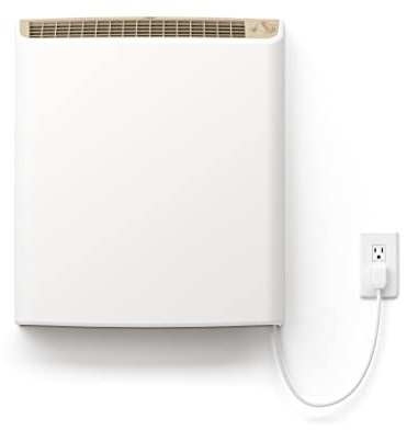 EnviMAX Plug-in Electric Panel Wall Heaters for Large Rooms, 1000 Watts, 24/7 Heating w/Safety Sensor Protection, Patented Quiet Fan-less Design, Easy 2-Min Install, Indoor Space Heater, Made in USA