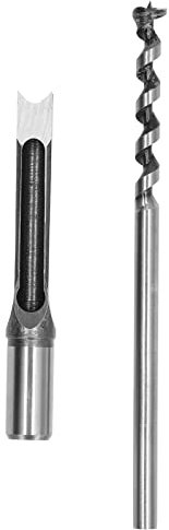 Broca Para Escoplear Con Orificio Cuadrado, Broca Para Escoplear Con Orificio Cuadrado, Cincel Para Escoplear Ajustable De Acero De Aleación, Herramienta Eléctrica Para Carpintería(14mm)