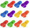 12 Pcs Plastic Easy Can Opener, Leakproof Can Top Ring Pull Opener Tool for Coke, Beer, Drinks, Soda