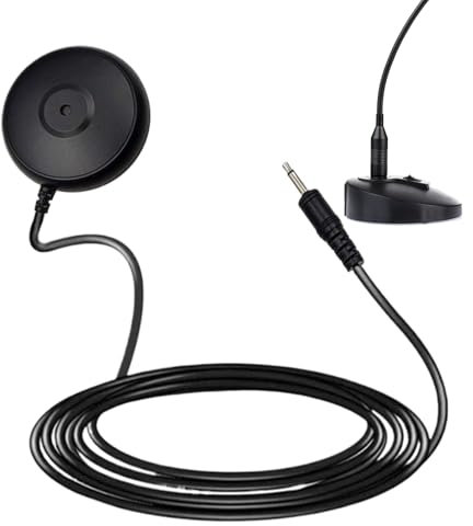 Generico Microphone pour ordinateur,Microphone de table réglable | Électroniques pour enregistrement dictée Podcast Enseignants Bureau et Maison