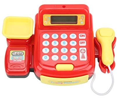 Alomejor Mini Recorder -Spielzeug für in Vollem Umfang Nachhaltiger Sicherheit, das die Registrierkasse für über 3 Jahre Alt Spielt, Bildungsspielzeug