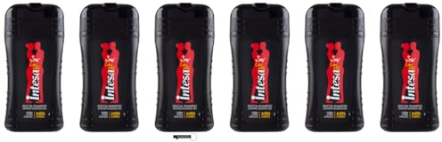 Intesa - 6 gel doccia Sex unisex, Ambra d'Arabia, formula delicata, 250 ml, + portachiavi Italy Shop Service in omaggio