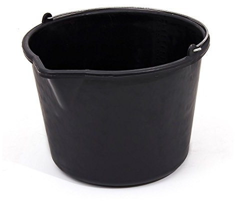 3 Set di plastica secchio da 12 litri Bau secchio Malta secchio KUEBEL Giesser costruzione scala