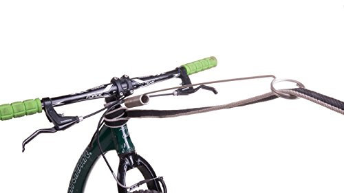 Non-stop dogwear Bike Antenna Dog Bike Attachment, Hands Free Bicycle Dog Exerciser for Safety, Bikejoring Equipment.
