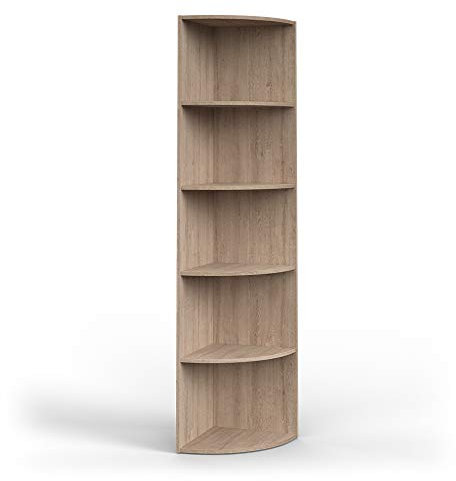 Vicco Libreria angolare da terra Ecki, Sonoma, 40 x 180 cm