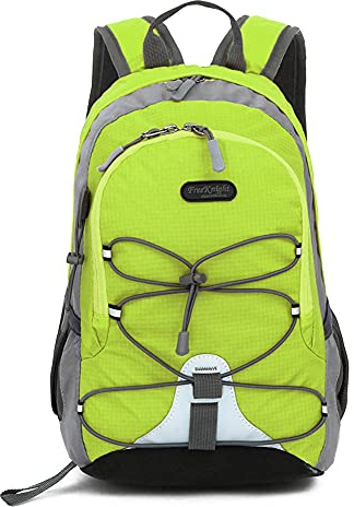 Bseash 10L Small Hiking Backpack for Kids Ages 3-6 Girls Boys Under 4 feet, Mini Waterproof Outdoor Sport Travel Camping Daypack (Apple Green)