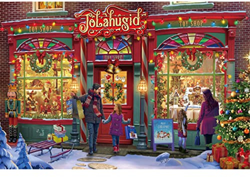 Tektalk 1000 Piece Wooden Puzzle Jigsaw Puzzle for Teens & Adults (Toy Shop)