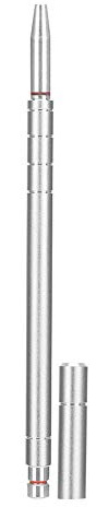 Hair Engraving Pen, Eyebrow Shaving Pen, Pen for Hair Tattoo, Professional Hair Engraving Pen Kit Stainless Steel Eyebrow Beard Shaving Trimmer (Silver)