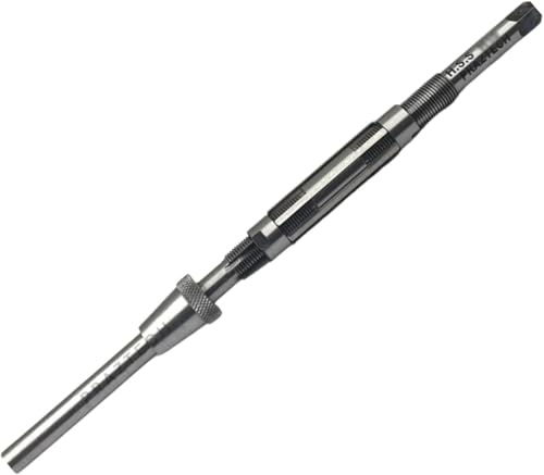 Long Pilot HSS Blade Adjustable Expanding Hand Reamer | KINGPINS Ream | Repair Work | Workshop Tool DIY (H10 : 27/32 - 15/16 (21.4-23.8) mm)