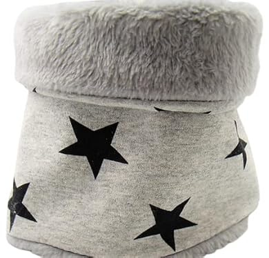 Hundeloop, Hundeschal, Baumwolljersey u. Fleece. Größe SM bis 40 cm Kopfumfang