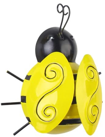 CIYODO Eisen Bienen Wandskulptur 3d zum Aufhängen für Innen
