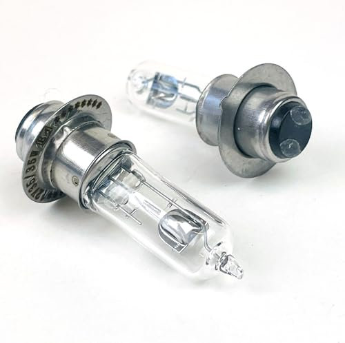 INION 2x Stück P15D-1 Clear 12V 35/35W Halogen Scheinwerfer Birne Auto Motorrad Roller