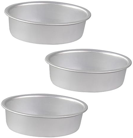 MUSISALY 6pcs Oval Cheesecake Pans Molds for Baking Non-Stick Easy Release for Cheesecakes Fruit Cakes