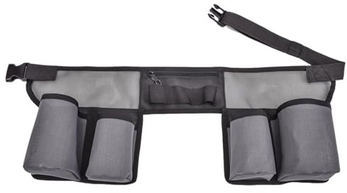 Cintura porta attrezzi - Cintura per attrezzi da giardinaggio, Cintura per attrezzi da giardino con tasche | contenitore per prodotti per la pulizia, cintura regolabile per uomini e donne