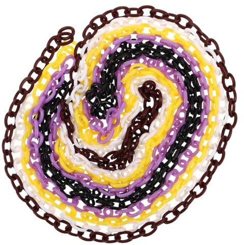 BESTYASH Dekorative Kunststoffketten 10er Kettenset Für Sonnenbrillenhalter Modeaccessoires