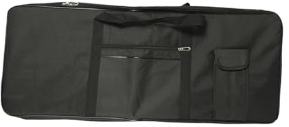Keyboard-Tasche mit 61 Tasten und 2 Taschen, Tasche für E-Piano, schützende Oxford-Tuchabdeckung für Musiker und Anfänger, Oxford-Tuch