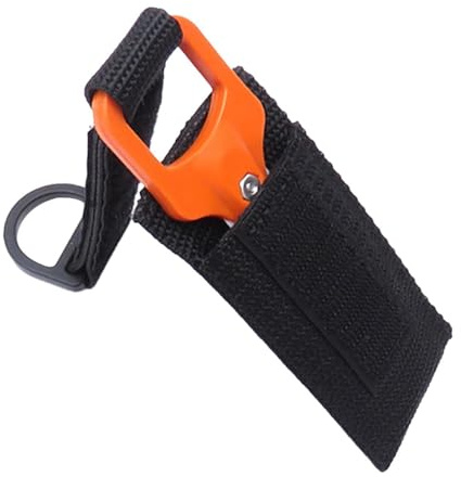 QUXVUIS Snorkeling Swimming Sharpener Knife Sheath Blade High Efficiency Match With Diving Equipment To Overall Experience Diving Line Cutter Extra Blades Fishing Wire