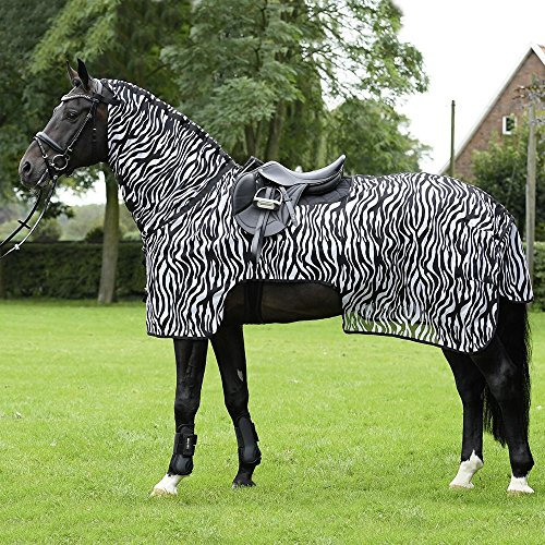 BUSSE everline Ausreitdecke MOSKITO ZEBRA II Rückenlänge 125 cm, zebra