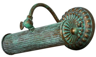 Wall Light 'Beno' dimmable (Antique, Vintage) in Bronze Made of Metal for e.g. Living Room & Dining Room (1 Light Source, E14) from Lindby | Wall Lighting, Wall lamp