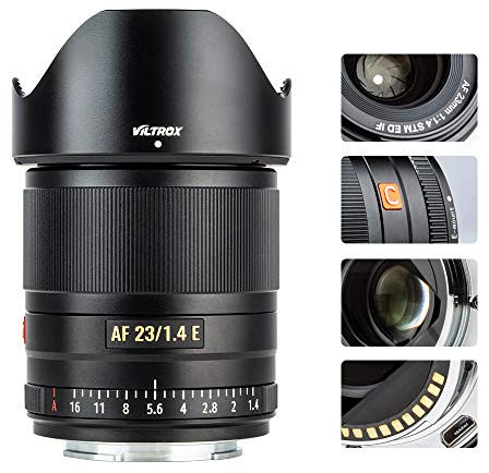 VILTROX 23mm F1.4 Wide Angle Autofocus Lens for Sony E-Mount Lens
